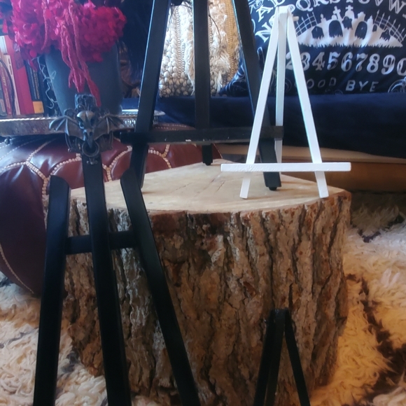 custom gothic art 8x10 inches printed canvas with easel - Picture 5 of 7